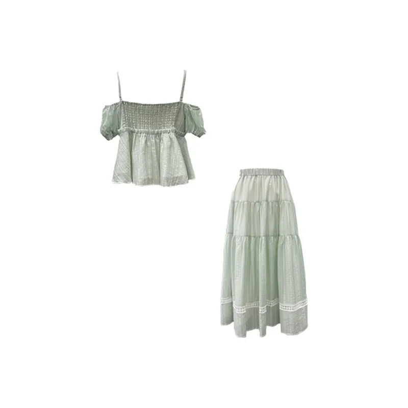 PLANE DRIFT Two Piece Skirt Sets Women's-1