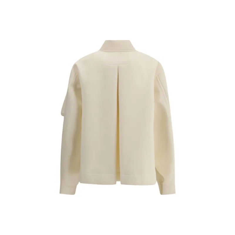 Sacai Zipped Bomber Jacket-1