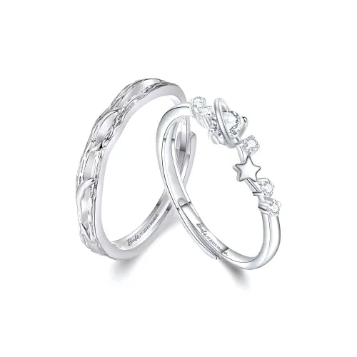 Barbie 999 Fine Silver Rings Unisex