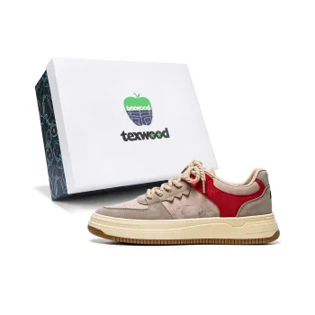 TEXWOOD Impact Resistant, Abrasion Resistant, Balance Low Top Skateboard Shoes Men's Box