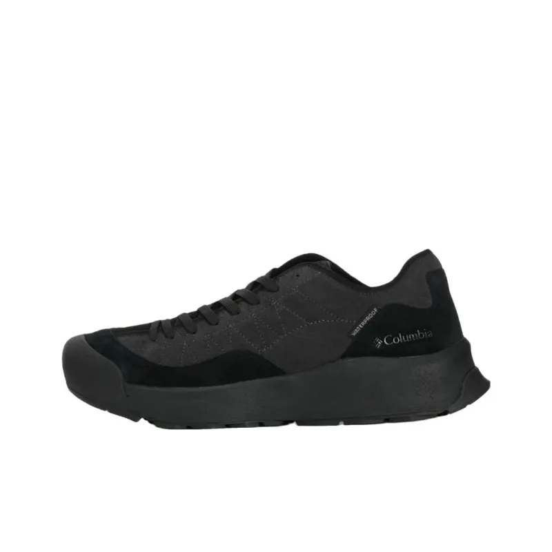 Columbia Waterproof And Slip Resistant Low Top Outdoor Shoes Men's Black-0