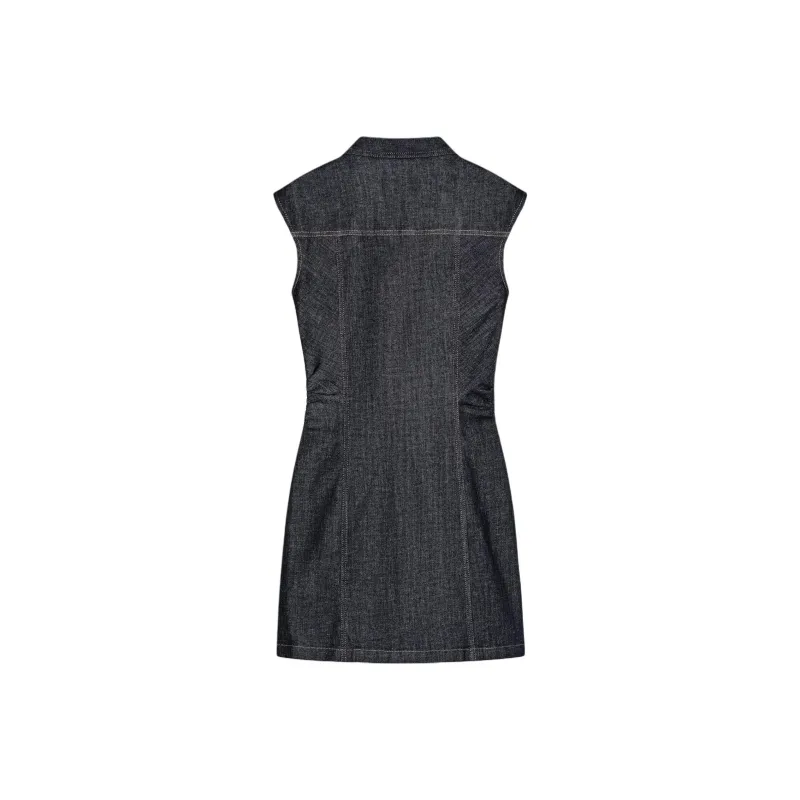 ZARA Sleeveless Dresses Women's Blue-1