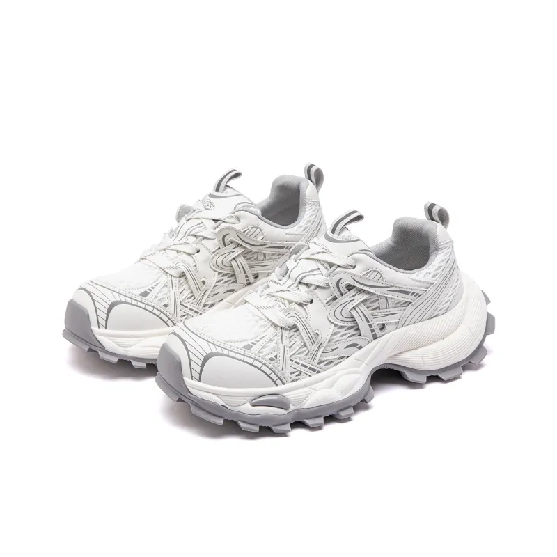 JEANSWEST Cushioning Height Increasing Abrasion Resistant Lightweight Mat Low Top Chunky Sneakers Women's-11