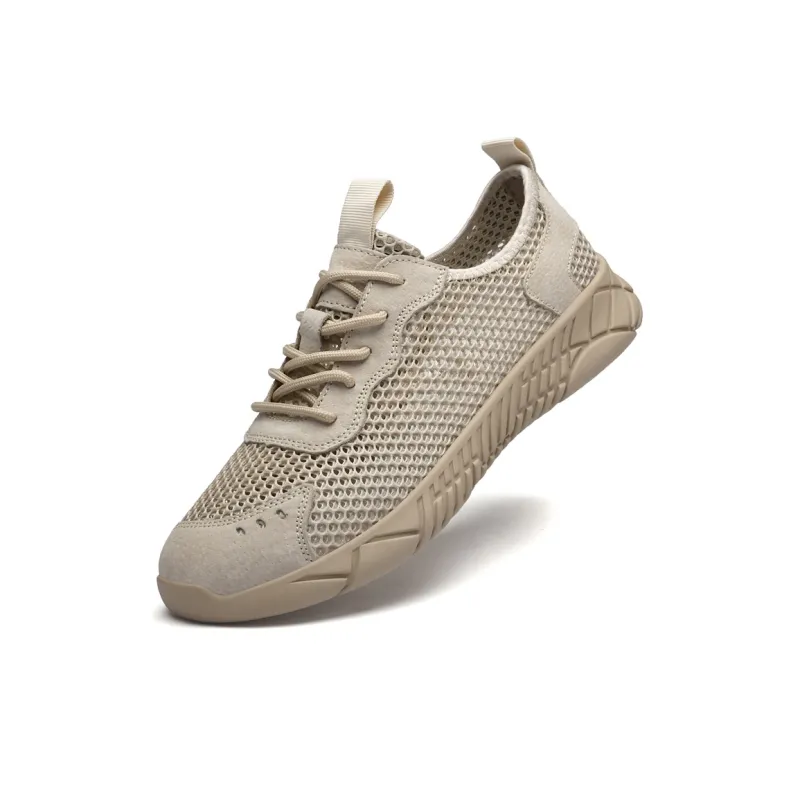 British Knights Breathable And Lightweight Low Top Casual Shoes Men's Khaki-3