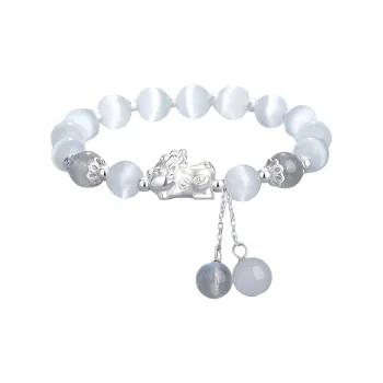 Zhou Jifeng Glass Cat Eye Bracelets Women's