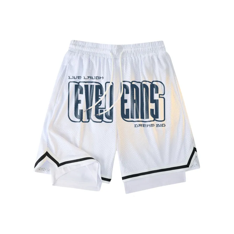 Yiwen Basketball Shorts Unisex-5
