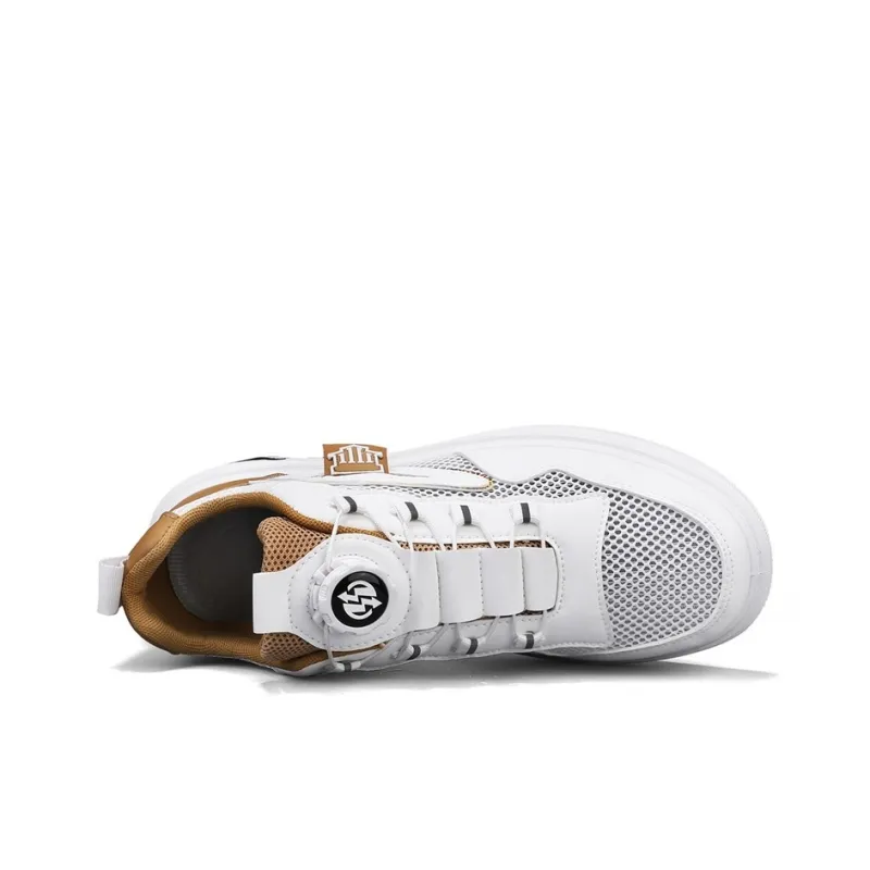 Kuding Slip Resistant, Abrasion Resistant, And Balanced Low Top Skateboard Shoes Men's-20