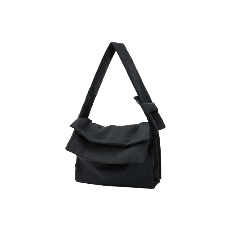 CLOUT CLOUD Nylon Fabric Messenger Bag, Crossbody Bag, Shoulder Bag Tubas Unisex Multicolor-6
