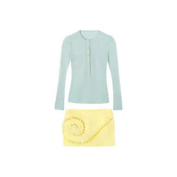 YGPRW Two Piece Skirt Sets Women's
