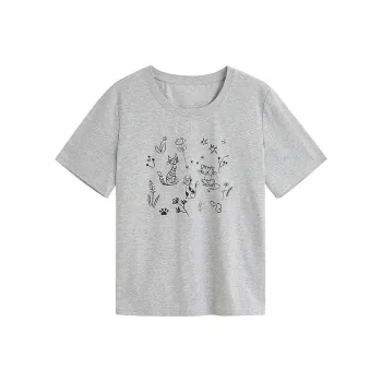 Inman T Shirts Women's Tone Gray