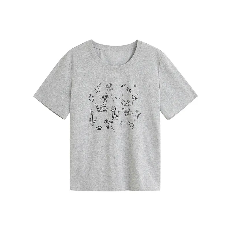 Inman T Shirts Women's Tone Gray-0