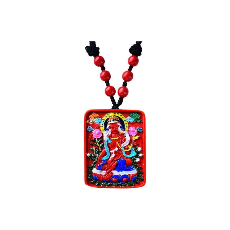 MUXIANG Cinnabar Necklaces Unisex-9