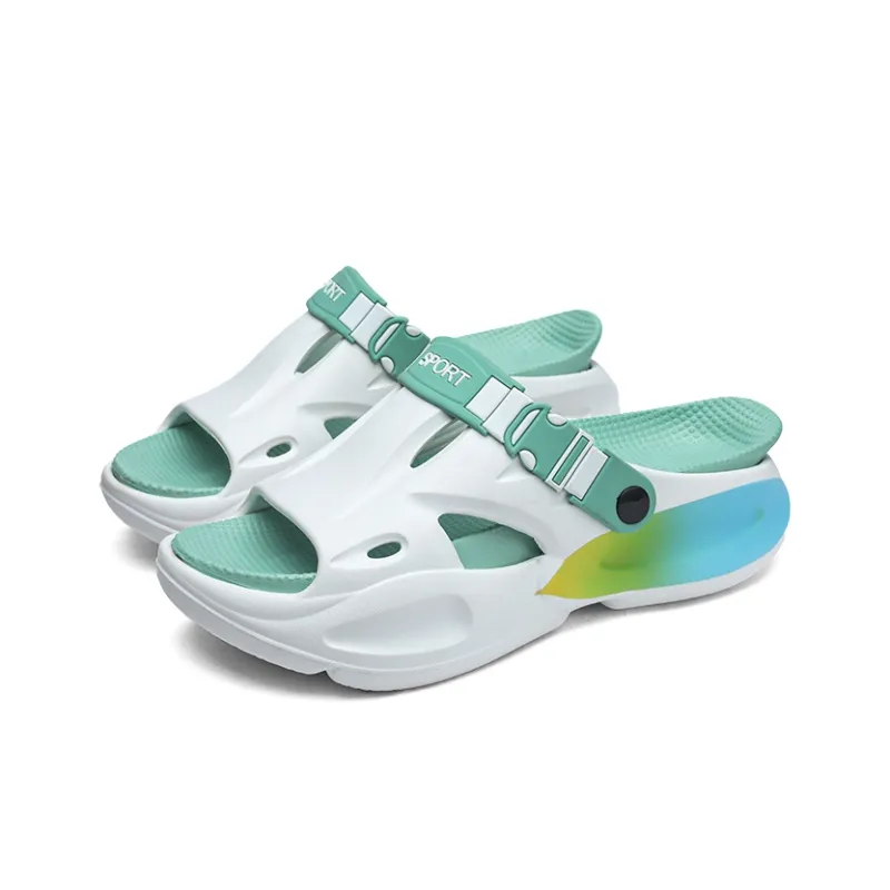 Ncmt Slip Resistant Odor Resistant Abrasion Resistant Quick Dry Cushioning Slide Slippers Unisex-18