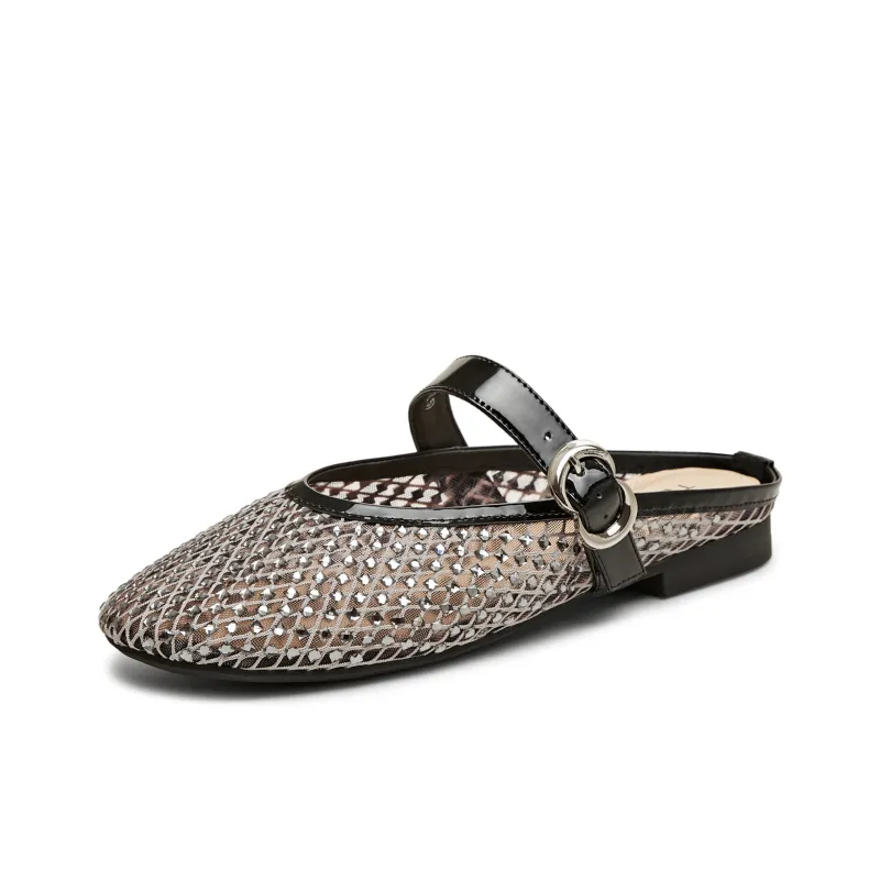 Teenmix Quiet Abrasion Resistant Slip Resistant Closed Toe Slippers Women's-1