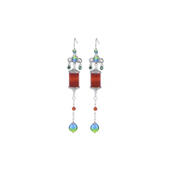 JINLUWANG S925 Silver Earrings Women's