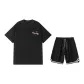 2 Pack (Black Top+Black Shorts)