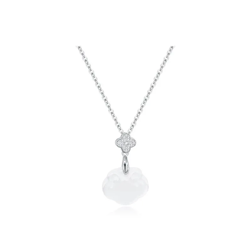 WINGSTOP Chalcedony Jade Necklaces Women's-0