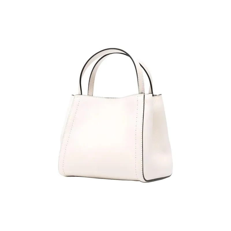 Valentino Cow Leather Handbag Small Size Women's Ecru-1
