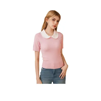 FAWENXIANGZI Knitwear Women's Pink