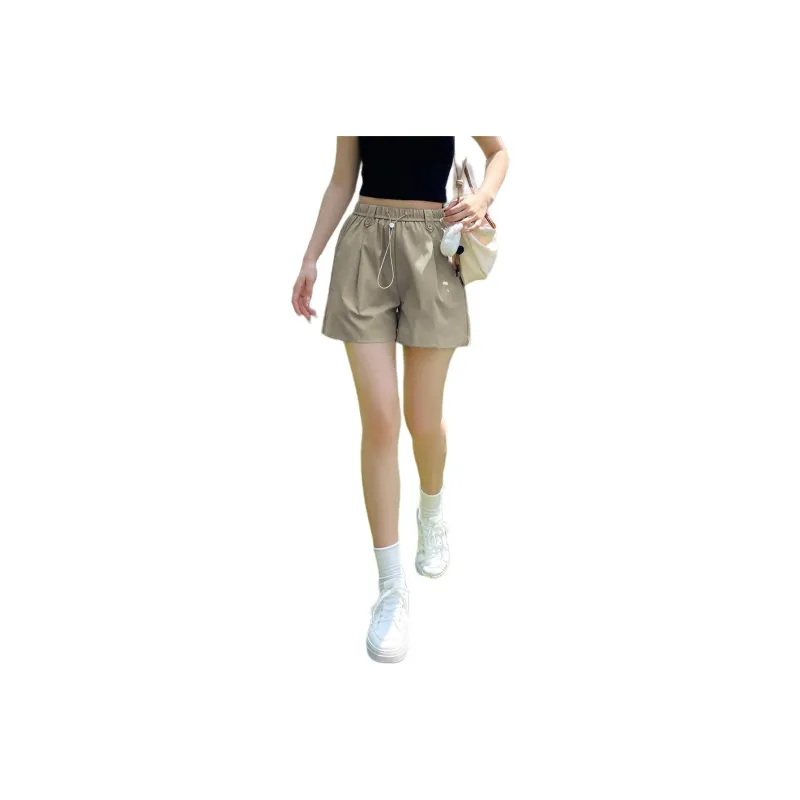 TERRE BLEUE Summer Casual Shorts Loose Fit Women's-5