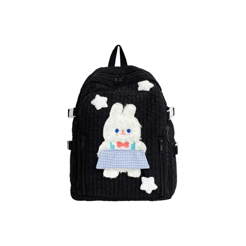 WICKBUEN Composite Cloth Backpack And Outbound Bag Women's Multicolor-0