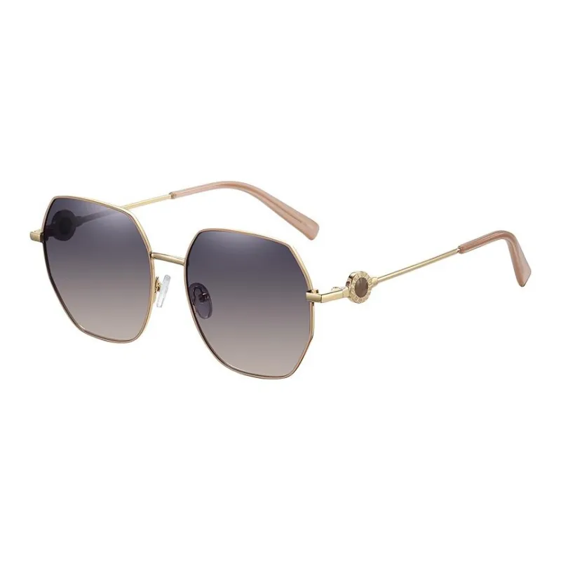 AAJF Stainless Steel Irregular Shape Sunglasses Unisex-2