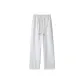 White Gray Extended Length