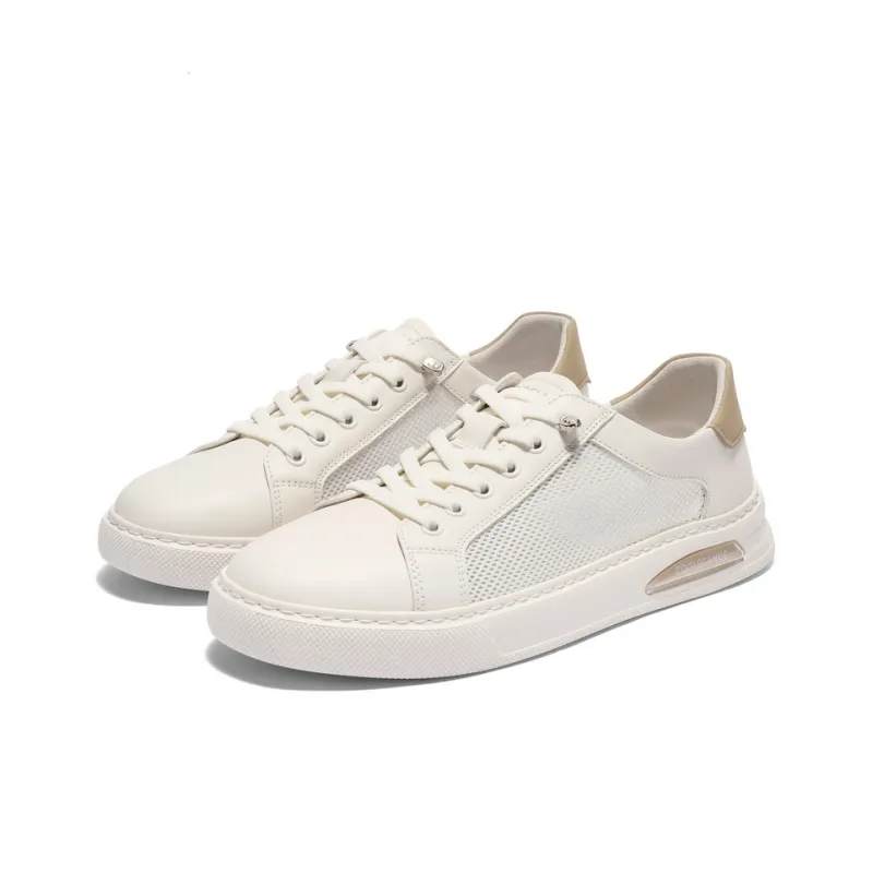 BELLE Slip Resistant, Abrasion Resistant, Lightweight, Breathable Low Top Skateboard Shoes Men's-2