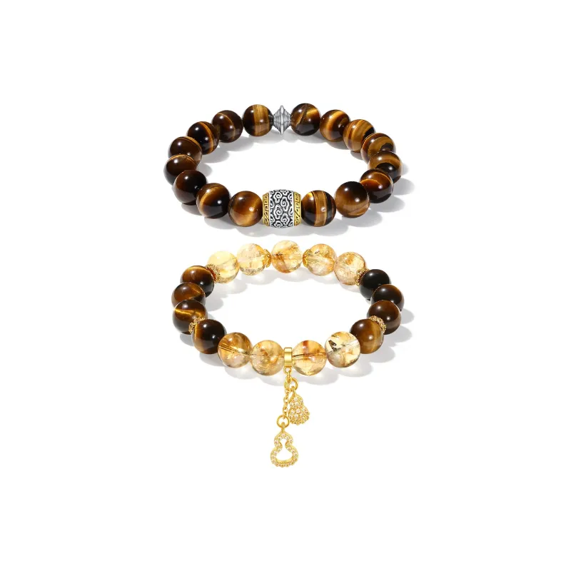 CMFY Tiger's Eye Stone Bracelets Unisex-6