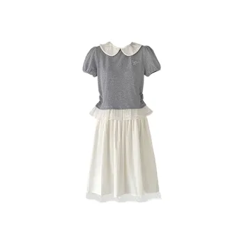 AFGGD Two Piece Skirt Sets Women's