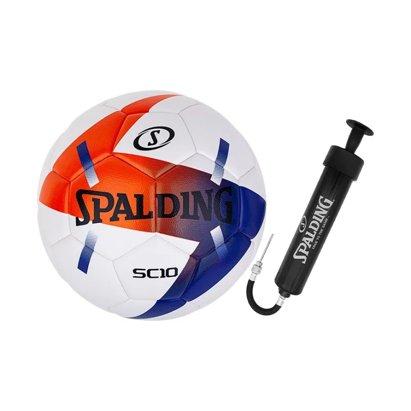 SPALDING SC10 Series Size 5 Soccer PU Seamless Thermal bonding Unisex White-2