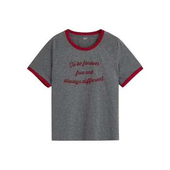 Inman T Shirts Women's Heather Gray