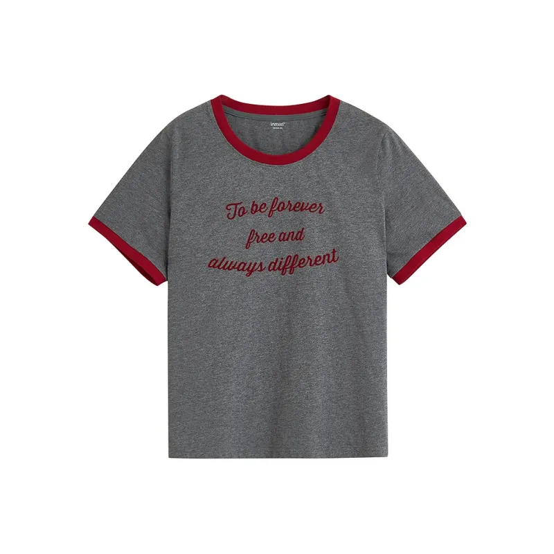 Inman T Shirts Women's Heather Gray-0