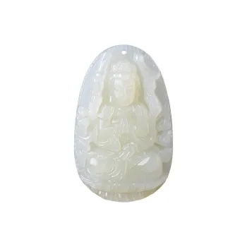 KUNYUYAO Pendants White Jade Unisex