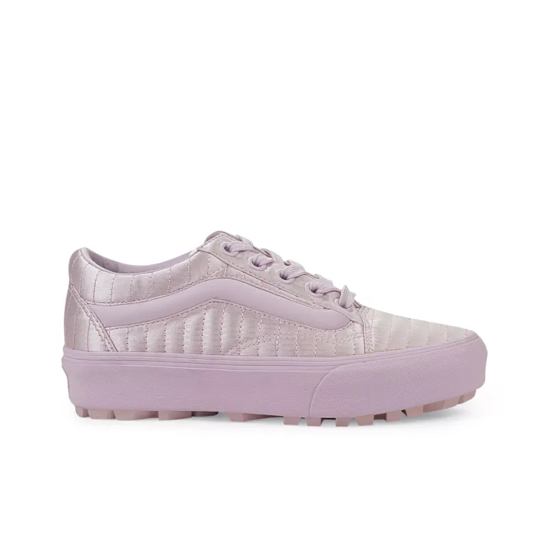 Vans Opening Ceremony X Old Skool Lug Platform 'Satin Quilting Lilac Snow'-1