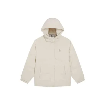 PEAK Puffer Jacket Women's White Beige Yellow