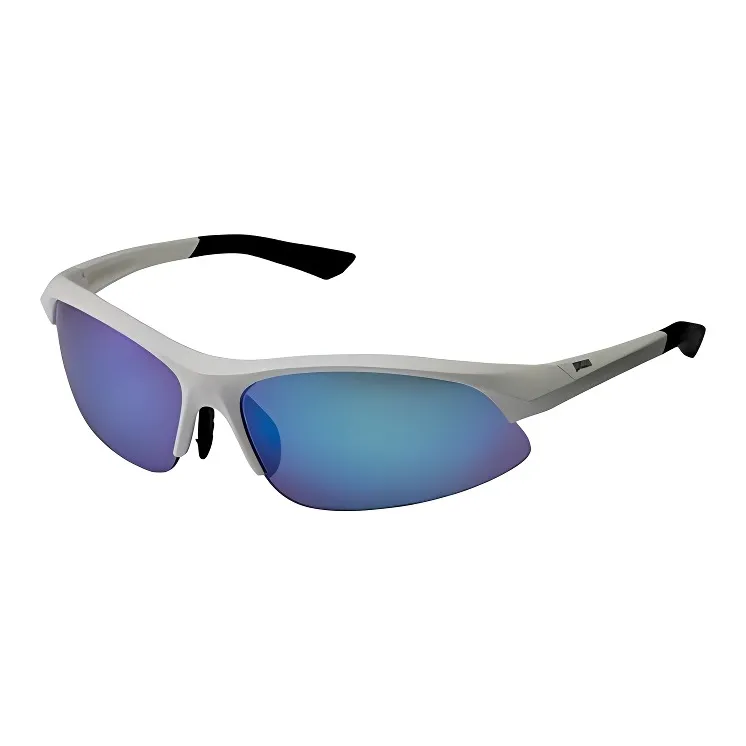 PRINCE Polycarbonate Irregular Shape Sunglasses Unisex Gray-0