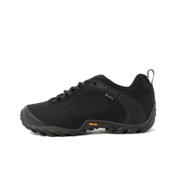 MERRELL Chameleon 8 Abrasion Resistant Slip Resistant Low Top Hiking Shoes Men's Black