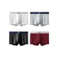 4 Pack (White+Light Gray+Black+Red)