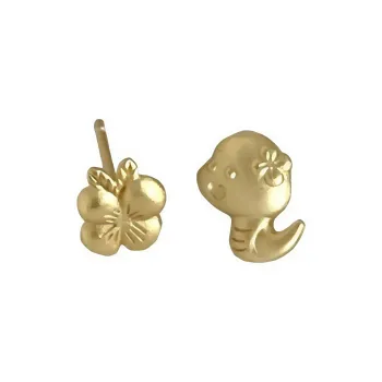 Zocai S925 Silver Stud Earrings Women's