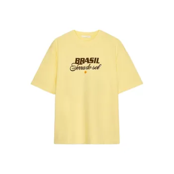 ZARA T Shirts Women's Yellow