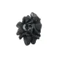 Elegance Vintage Minimalist Style Gauze Claw Clip 1 Pc (Black)