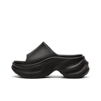 Mulinsen Cut Out Slip Resistant Abrasion Resistant Slide Slippers Women's