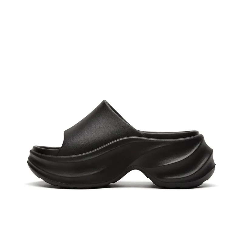 Mulinsen Cut Out Slip Resistant Abrasion Resistant Slide Slippers Women's-0
