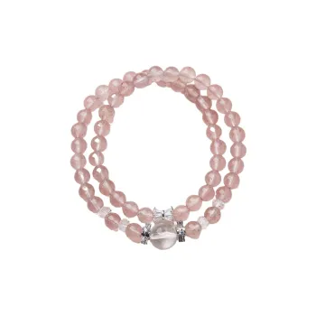 CARAT'S DIARY Strawberry Quartz Bracelets Unisex