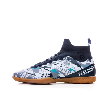 FEELACES Artificial Ground, Indoor Cushioning, Slip Resistant, And Abrasion Resistant Soccer Shoes Unisex