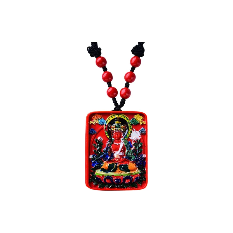 MUXIANG Cinnabar Necklaces Unisex-10