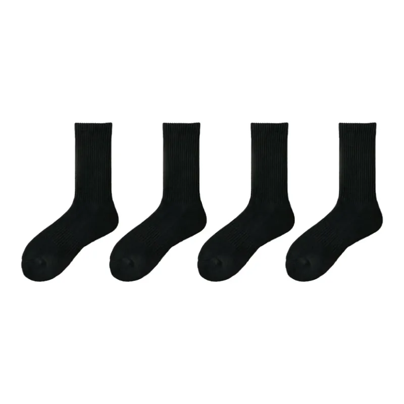 PLANDOO Knee High Socks Unisex 4 Pack-4