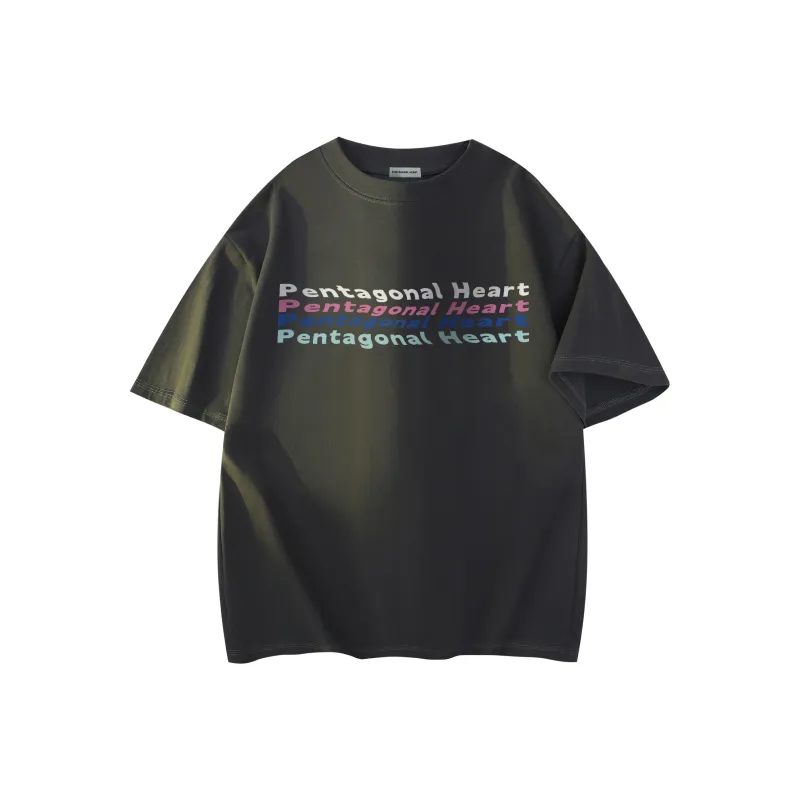 PENTAGONAL HEART T Shirt Unisex-35