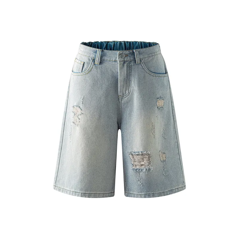 POINTLIMIT Denim Shorts Unisex-7